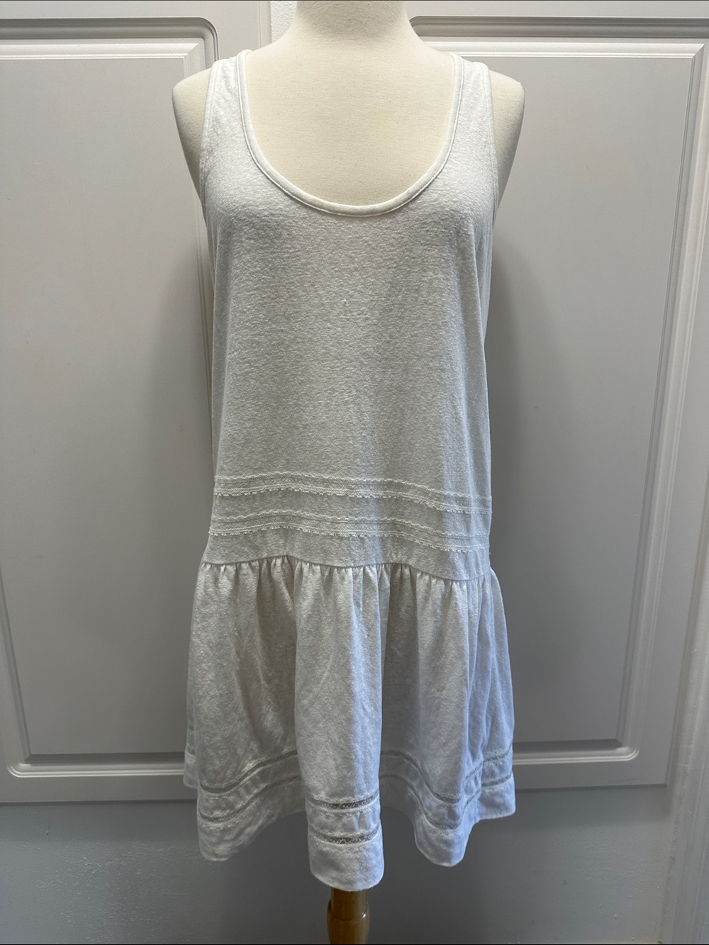 Victoria's Secret White Racerback Sundress